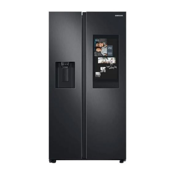 Heladera Samsung Family Hub RS27 | 685L | Side by Side | Black Inox